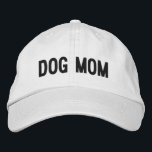Gorra Bordada Mamá de perro| Dama de perro de Guay<br><div class="desc">Los amas y cuidas como a los niños,  y te dan amor incondicional a cambio. ¡Eres una madre de perro y es lo mejor que te ha pasado! Una impresionante gorra de béisbol para la madre que tiene hijos tiene cuatro pies. Este fresco gorra bordado hace un gran regalo.</div>