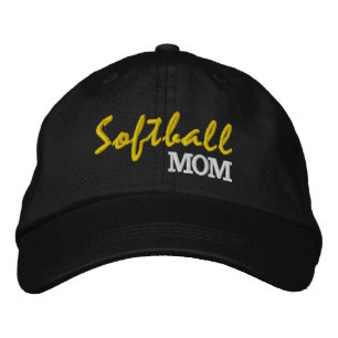Gorra Bordada Mamá de Sóftbol, Tema Deportes