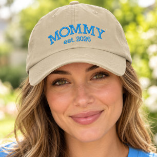 Gorra Bordada MAMÁ Personalizada Año de Est.