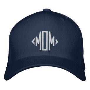Gorra Bordada Mamá simple Personalizado de tipografía moderna