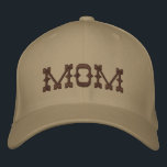 Gorra Bordada Mamá simple Personalizado de tipografía moderna<br><div class="desc">Mamá,  simple Personalizado de tipografía moderna bordada gorra de béisbol presenta el sencillo y moderno texto bordado "Mamá". Perfecto como regalo para la madre por el Día de la Madre,  Navidades,  cumpleaños y más. Creado por Evco Studio www.zazzle.com/store/evcostudio</div>