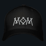 Gorra Bordada Mamá simple Personalizado de tipografía moderna de<br><div class="desc">Mamá,  simple Personalizado de tipografía moderna de Guay bordado gorro de béisbol presenta el sencillo y moderno texto bordado "Mamá". Perfecto como regalo para la madre por el Día de la Madre,  Navidades,  cumpleaños y más. Creado por Evco Studio www.zazzle.com/store/evcostudio</div>