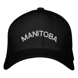 Gorra Bordada Manitoba Cabo de Béisbol Borrado de Cabo Canadá