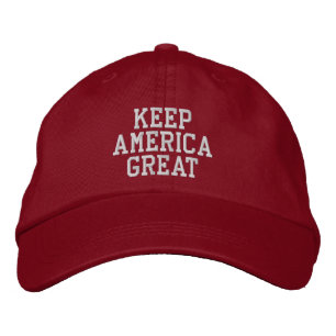 Gorra Bordada Mantener a Estados Unidos grande