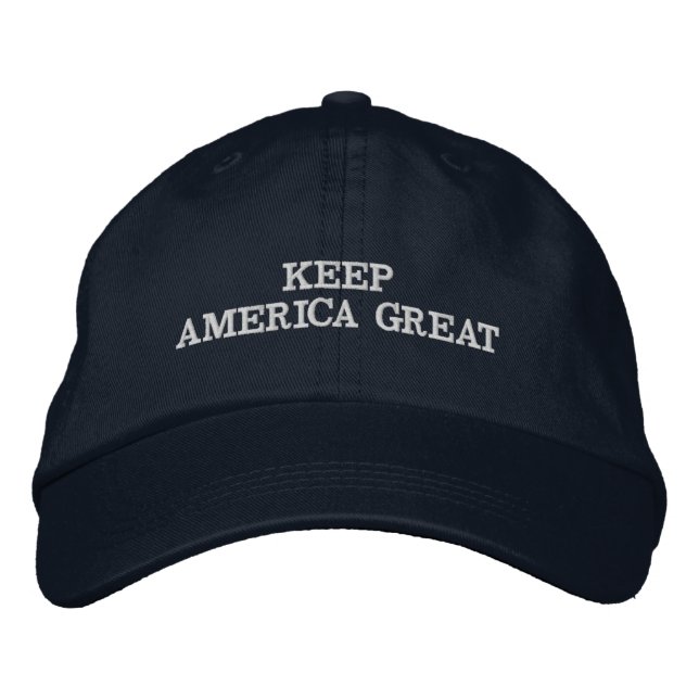 GORRA BORDADA MANTENGA AMÉRICA GRANDE (Anverso)