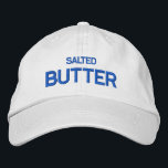 Gorra Bordada Mantequilla salada<br><div class="desc">Añada un toque de estilo salado a su armario con nuestro gorro de béisbol bordado con mantequilla salada. Este capuchón presenta un diseño caprichoso de una manteca salada, bordada para un acabado de alta calidad. Ya sea que esté fuera por un día casual o haciendo recados, este gorro seguro que...</div>
