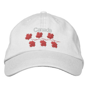 Gorra Bordada Maple Leaf Canada