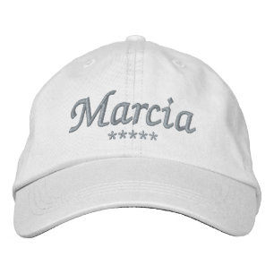 Gorra Bordada Marcia Nombre