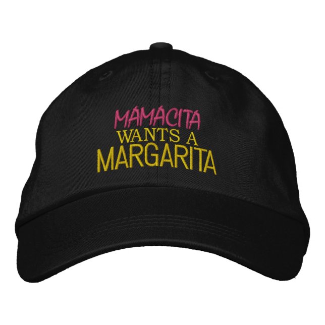Gorra Bordada Margarita Humor (Anverso)