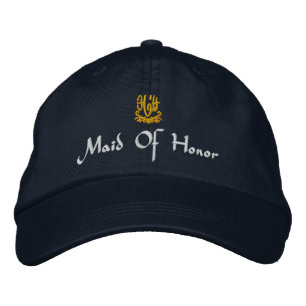 Gorra Bordada Marina De Honor Boda