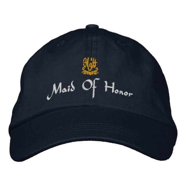 Gorra Bordada Marina De Honor Boda (Anverso)