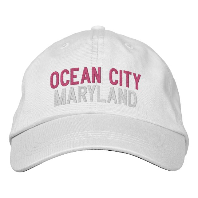 GORRA BORDADA MARISLANDIA DE LA CIUDAD DEL OCÉANO ABORDÓ LA TAPA (Anverso)