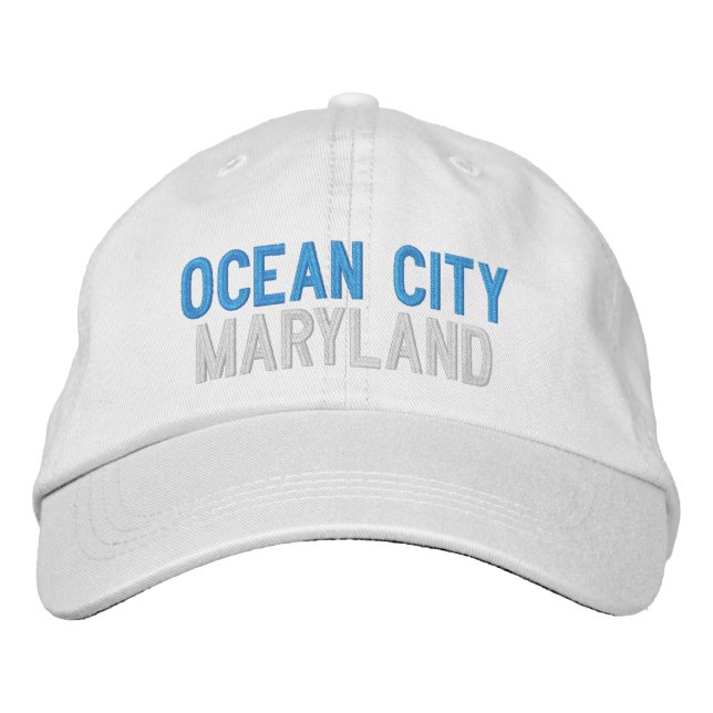 GORRA BORDADA MARISLANDIA DE LA CIUDAD DEL OCÉANO ABORDÓ LA TAPA (Anverso)