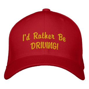 Gorra Bordada Más bien conducir la PAC