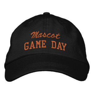 Gorra Bordada Mascota o nombre de equipo personalizado para el d