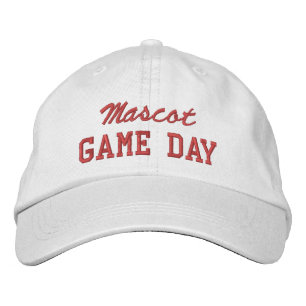 Gorra Bordada Mascota personalizada para el día del partido o no