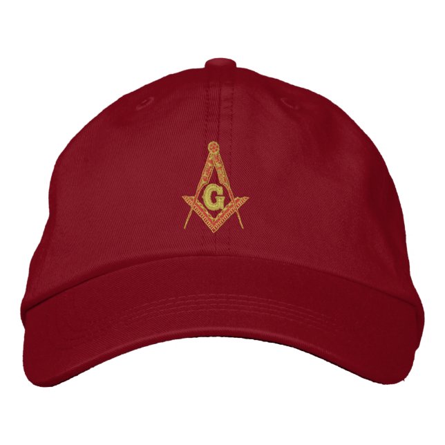 Gorra Bordada Masónico (Anverso)