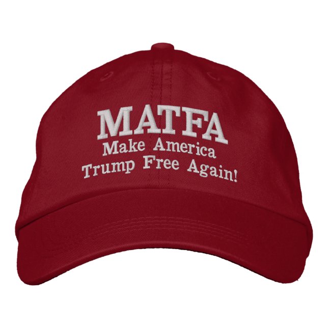 GORRA BORDADA MATFA (Anverso)