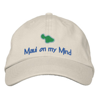 Gorra Bordada MAUI en mi mente