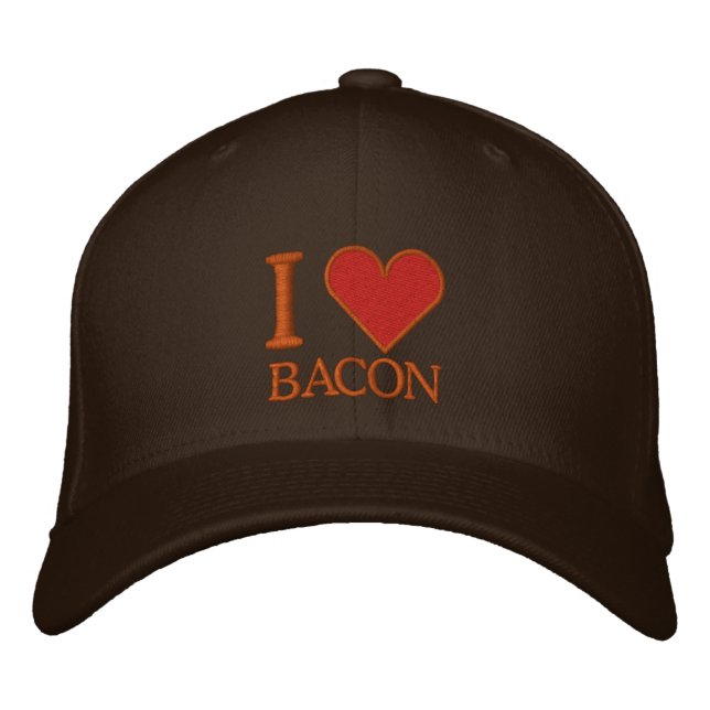 GORRA BORDADA ME ENCANTA BACON (Anverso)