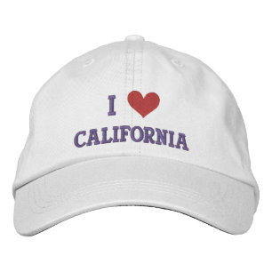 GORRA BORDADA "ME ENCANTA CALIFORNIA"