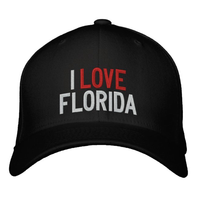 GORRA BORDADA ME ENCANTA FLORIDA (Anverso)