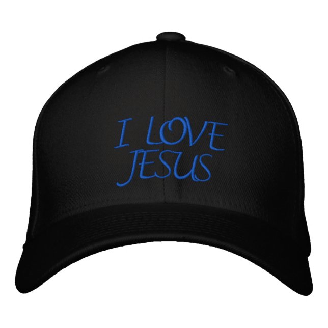 GORRA BORDADA ME ENCANTA JESÚS (Anverso)