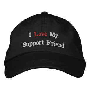 Gorra Bordada Me encanta mi amigo de apoyo