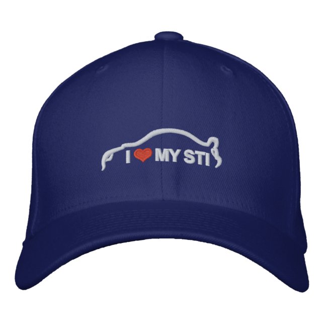 Gorra Bordada Me encanta mi STI (Anverso)
