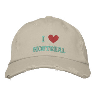 GORRA BORDADA ME ENCANTA MONTREAL