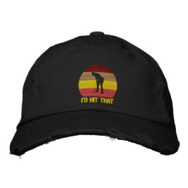 Gorra Bordada Me hubiera tocado ese vibrante logo retro de silue