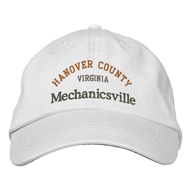 Gorra Bordada Mechanicsville Hanover (Anverso)
