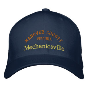 Gorra Bordada Mechanicsville VA Embroed Baseball Cap