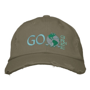 Gorra Bordada Medio ambiente del Día de la Tierra