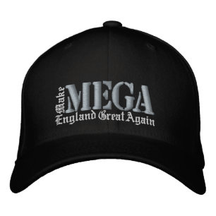 Gorra Bordada MEGA hace a Inglaterra grande de nuevo Vintage mor