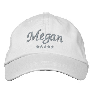 Gorra Bordada Megan Name