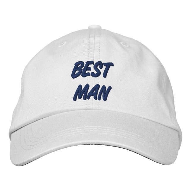 Gorra Bordada Mejor Hombre (Anverso)