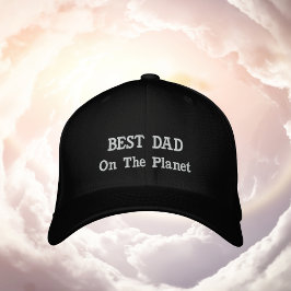 Gorra Bordada MEJOR PADRE DEL planeta