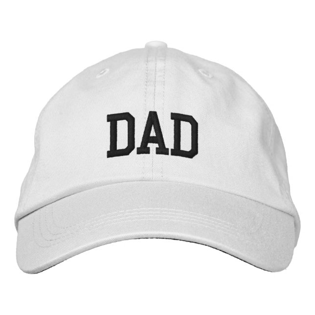 Gorra Bordada Mejor Papá (Anverso)