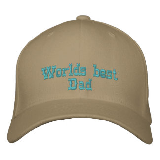 Gorra Bordada Mejor papá del mundo