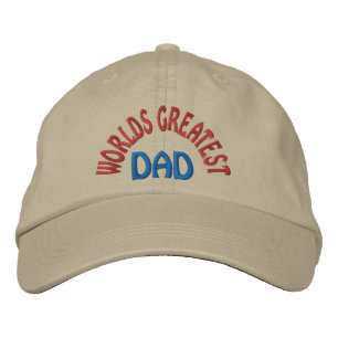 Gorra Bordada Mejor Papá del Mundo