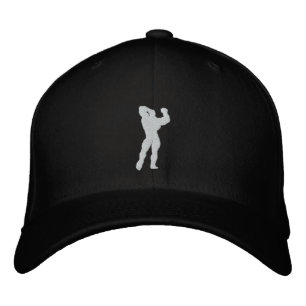 Gorra Bordada Mens Bodybuilding Pose