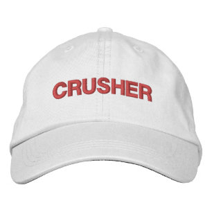 Gorra Bordada Mens Fashion Funny Novedad Golf Nickname CRUSHER