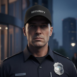 Gorra Bordada Men's Security Cap