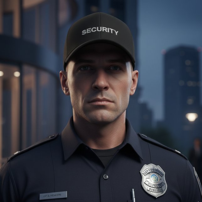 Gorra Bordada Men's Security Cap (Subido por el creador)