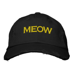 GORRA BORDADA MEOW