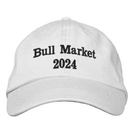 Gorra Bordada Mercado alcista 2024