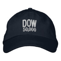 Mercado de valores DOW 50K 50,000 2025 Personaliza