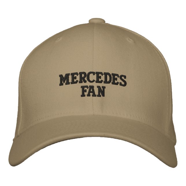 GORRA BORDADA MERCEDES FAN (Anverso)