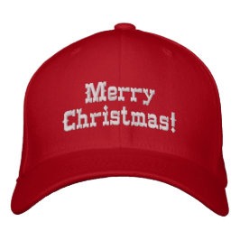 Gorra Bordada Merry Christmas Red